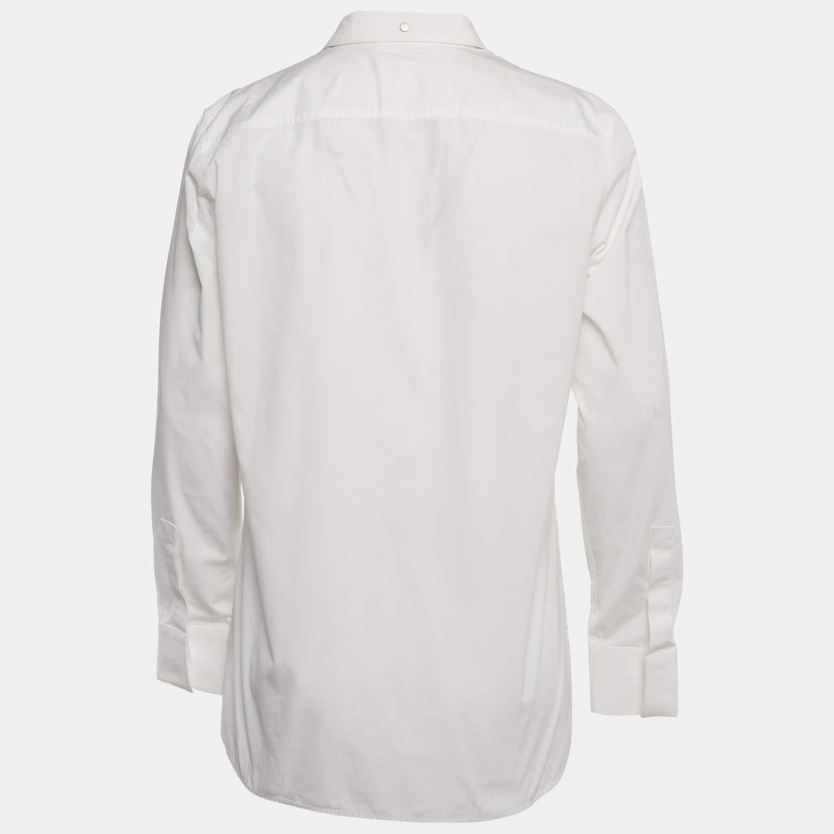 Givenchy White Cotton Long Sleeve Shirt XXL