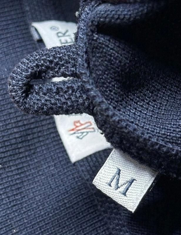 MONCLER Blue Logo Patch Men’s Size M