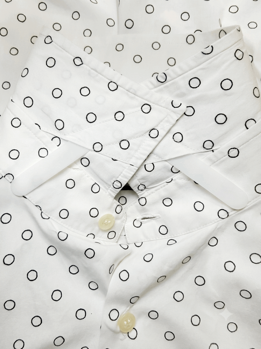 Paul Smith White Circle
Print Men’s Shirt