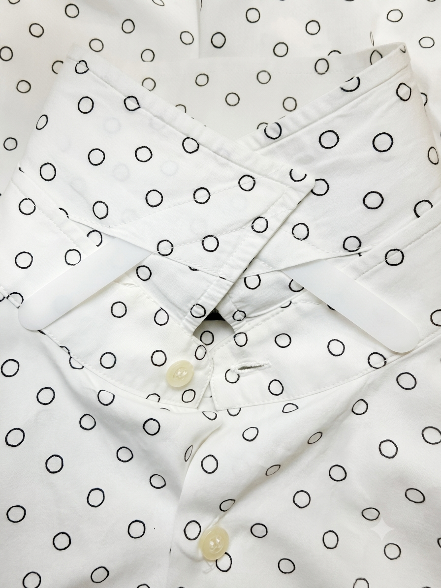 Paul Smith White Circle
Print Men’s Shirt