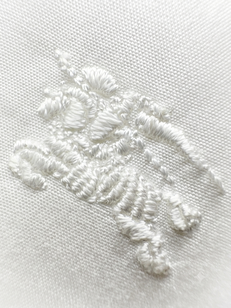 BURBERRY BRIT Men’s White Cotton Logo Shirt Size XL