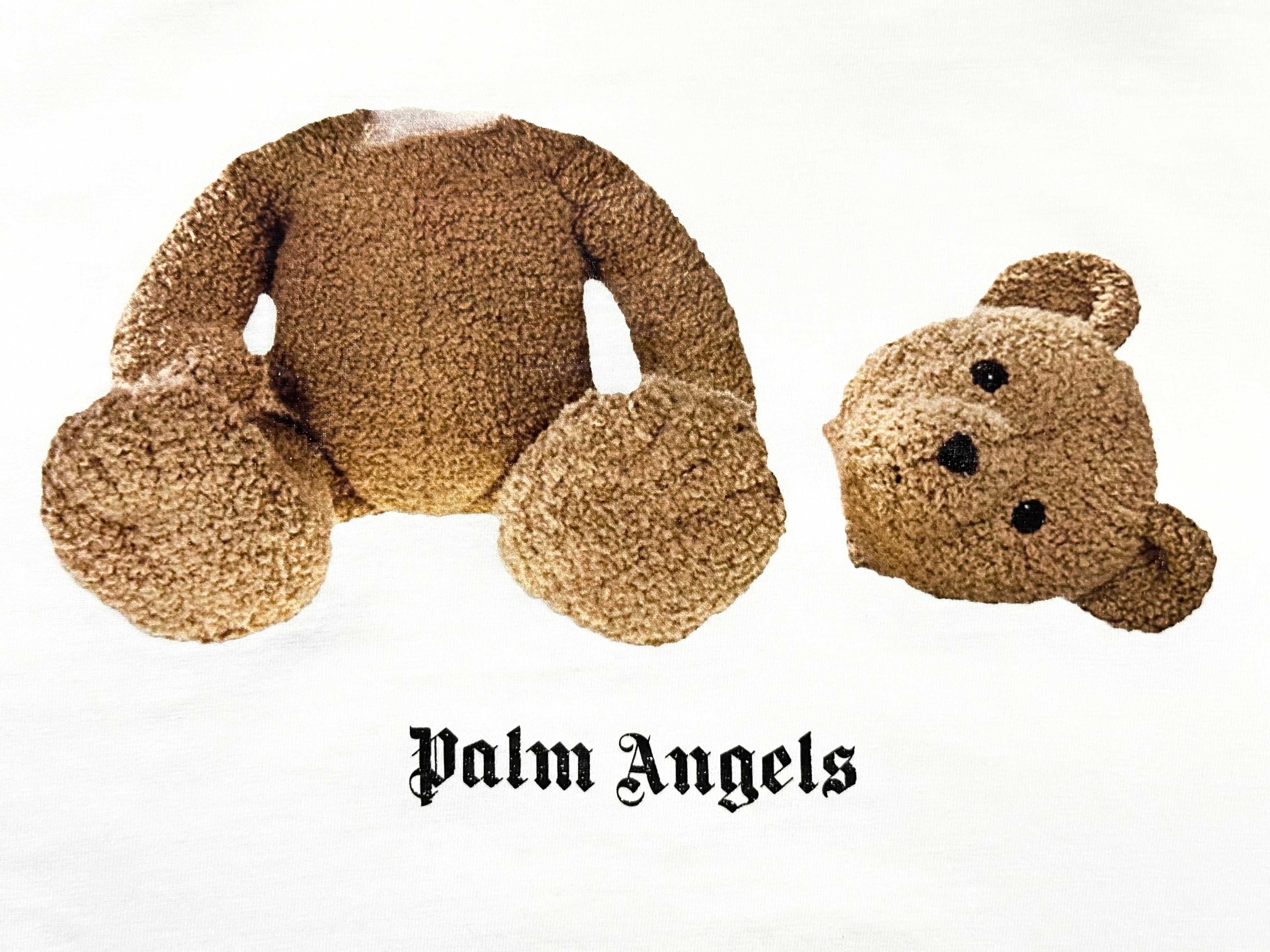 Palm Angels Broken Bear Cotton Tees Men’s