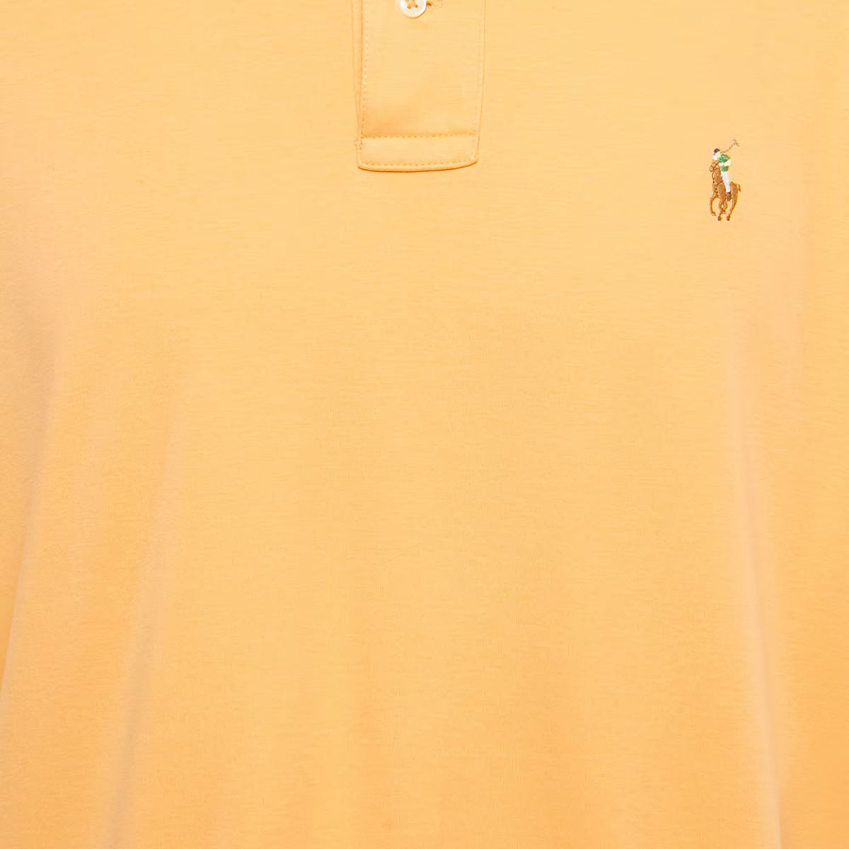 Polo Ralph Lauren Orange Pima Jersey Polo T-Shirt XL