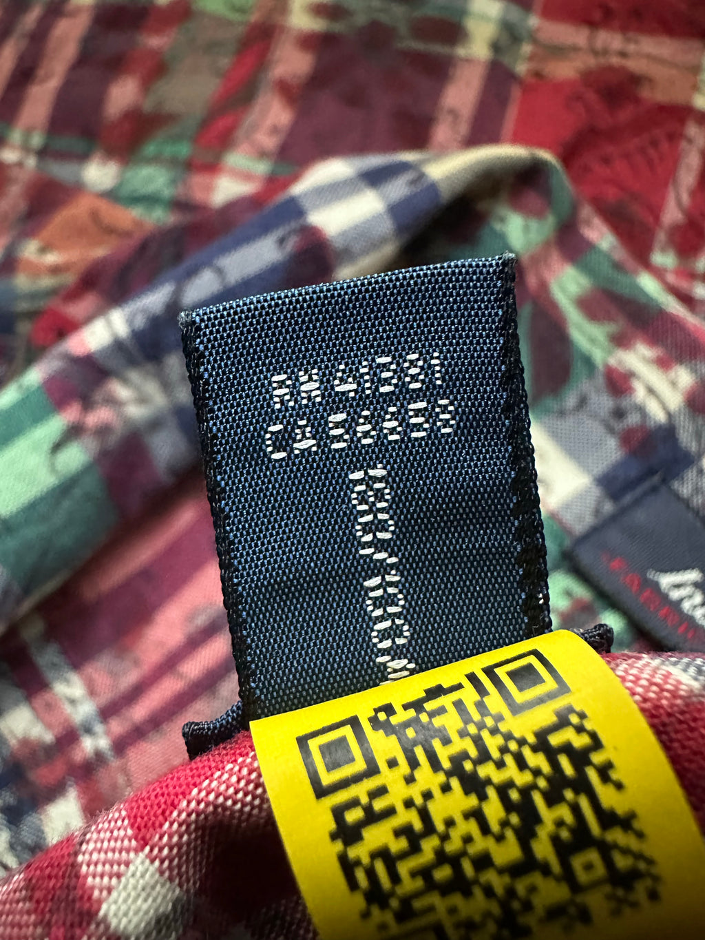 POLO RALPH LAUREN MADRAS SHIRT XL