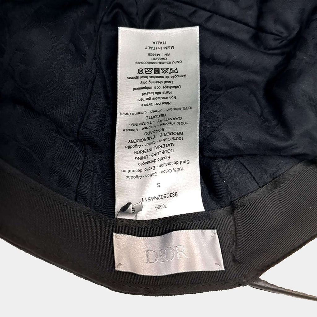 Dior Homme Cotton Logo Baseball Cap