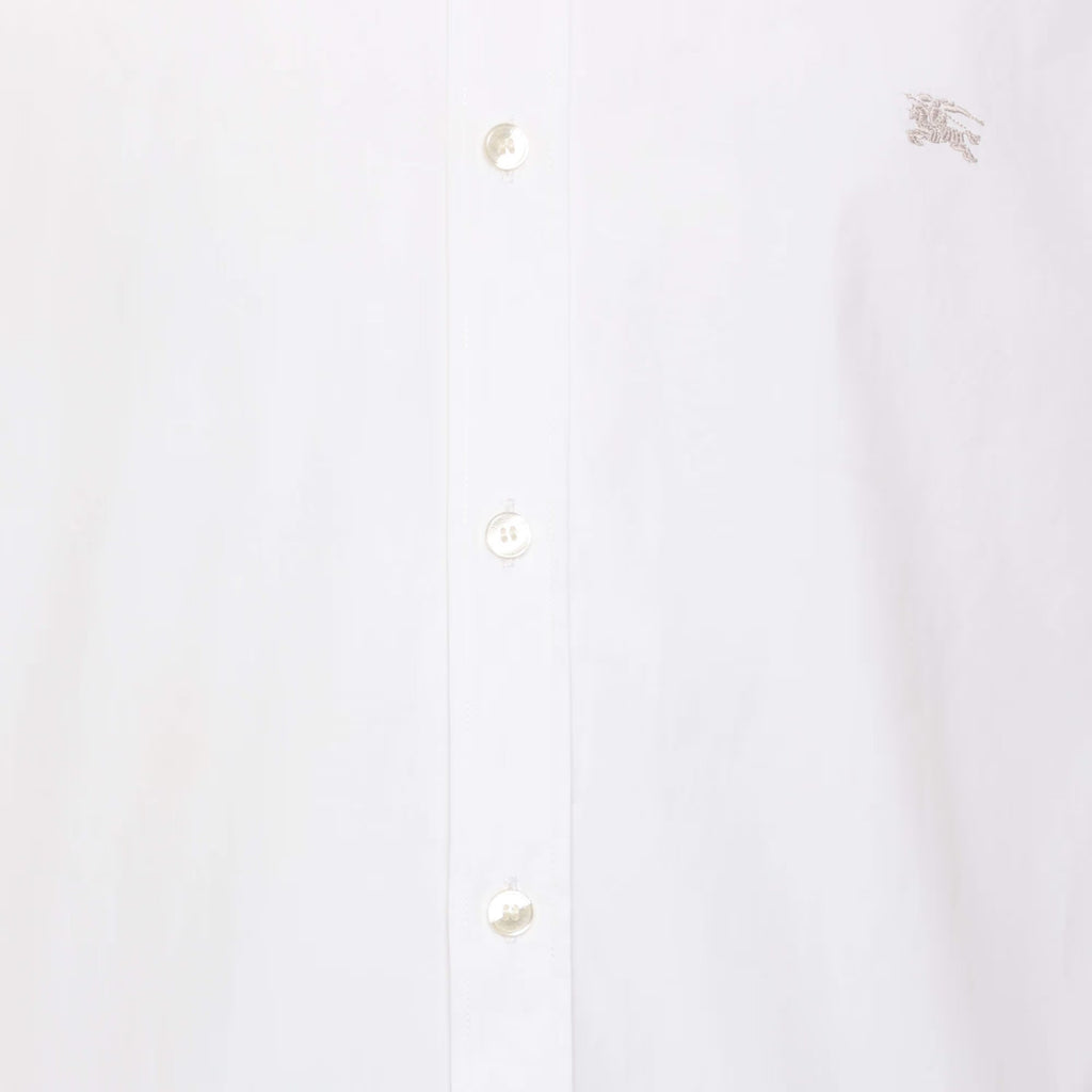 Burberry Brit White Nova Check Detail Stretch Cotton Shirt XL