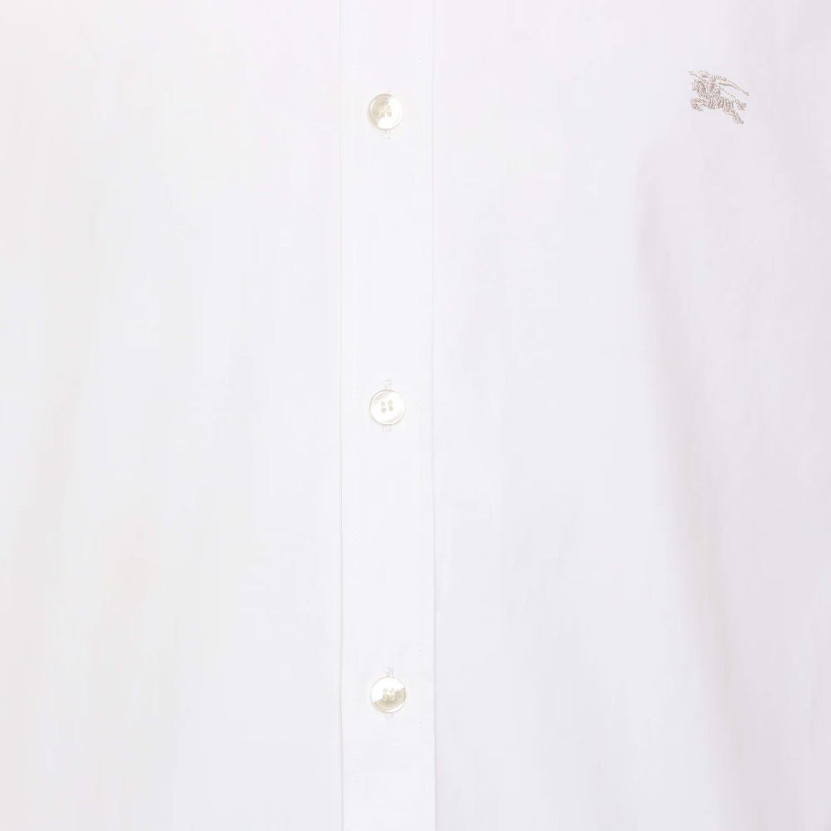 Burberry Brit White Nova Check Detail Stretch Cotton Shirt XL