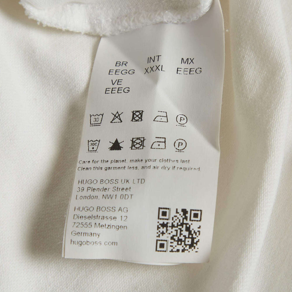 Boss By Hugo Boss White Jersey Slim Fit Passenger T-Shirt XXXL