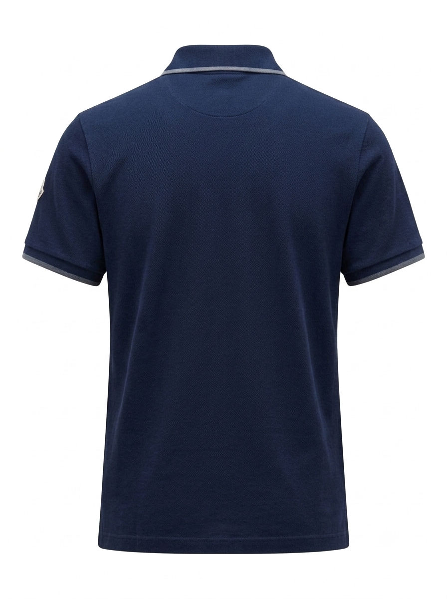 MONCLER Blue Logo Patch Men’s Size M