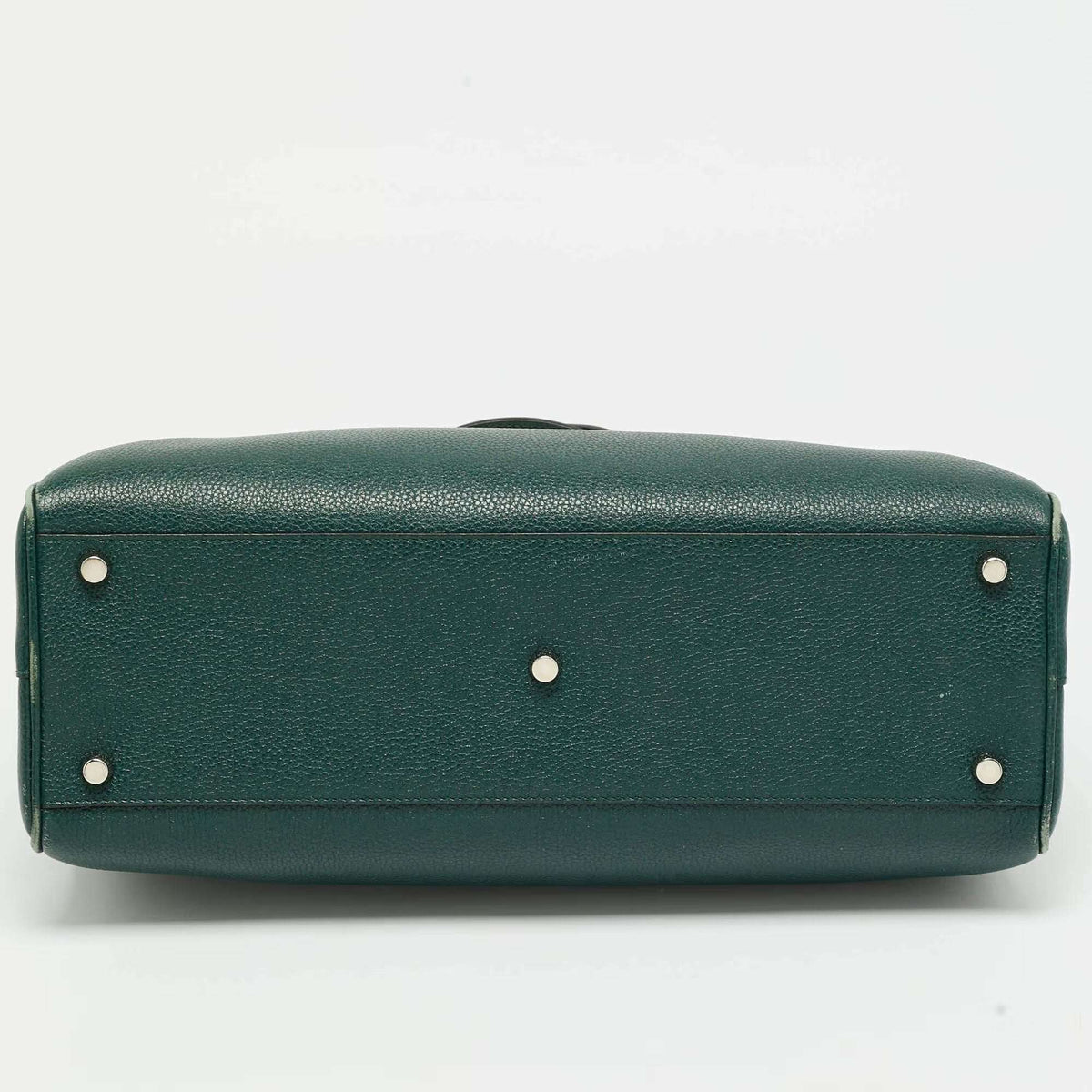 Gucci Zumi Medium Green Leather Tote