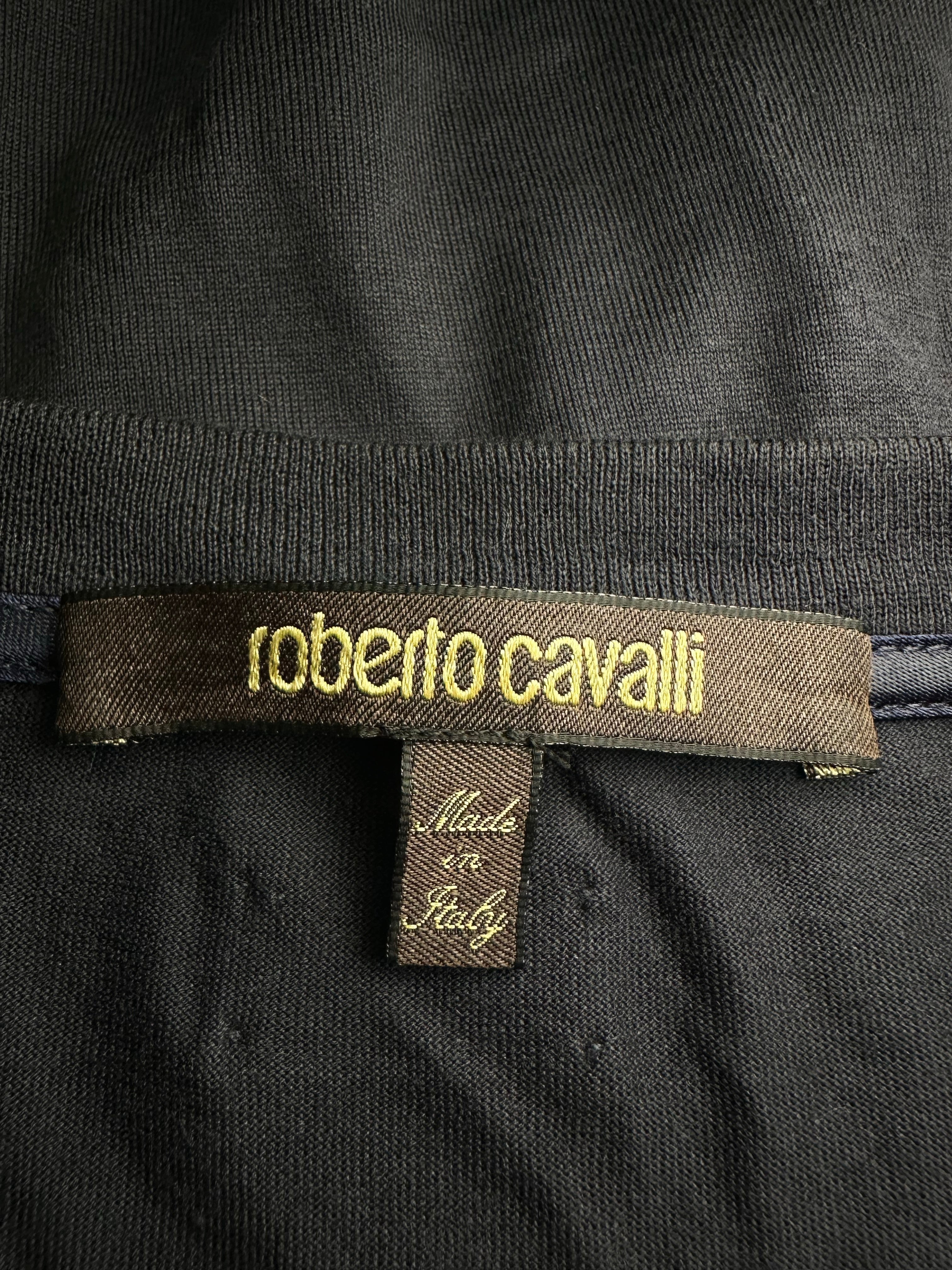 ROBERTO CAVALLI BLACK
BAROQUE PRINTED TEES Men’s