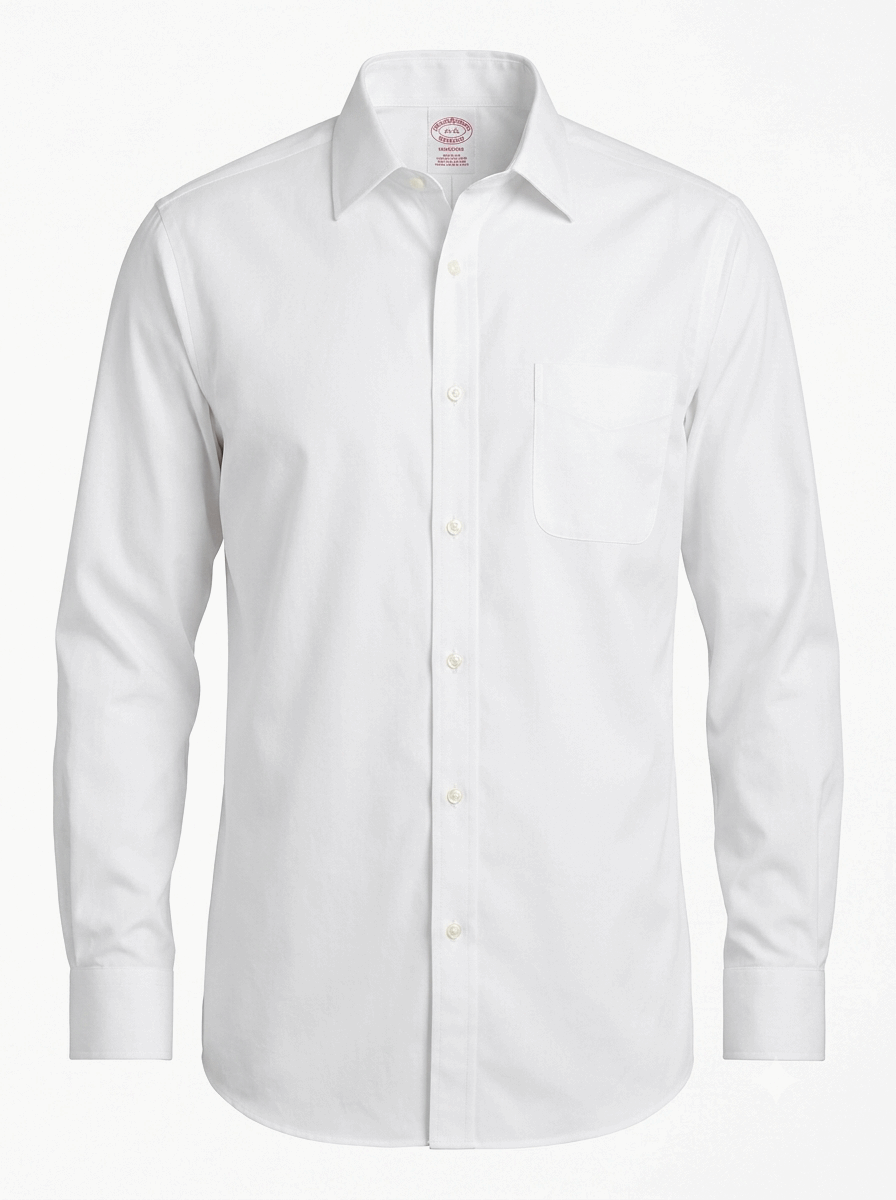 Brooks Brothers Milano Cotton Shirt Men’s Size L
