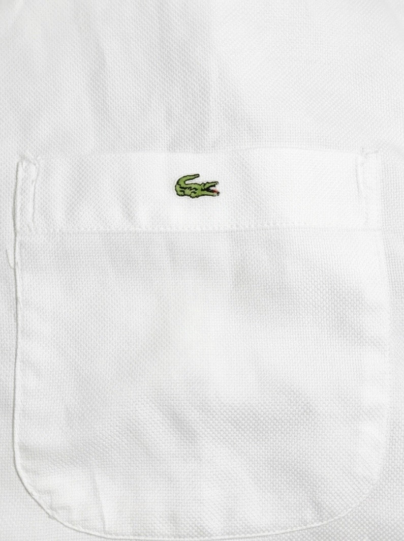 Lacoste White Button-Down
Shirt Men’s