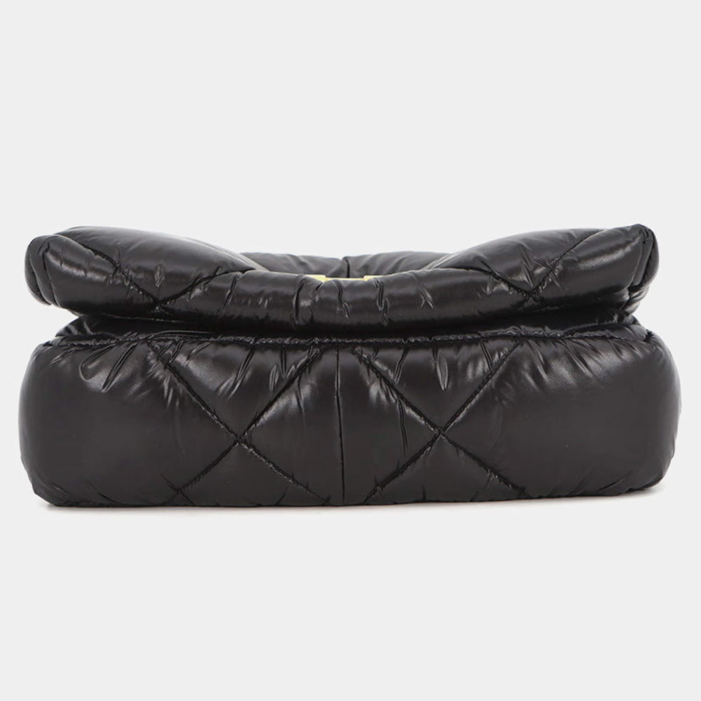 Moncler Puff Small Black Nylon Shoulder Bag