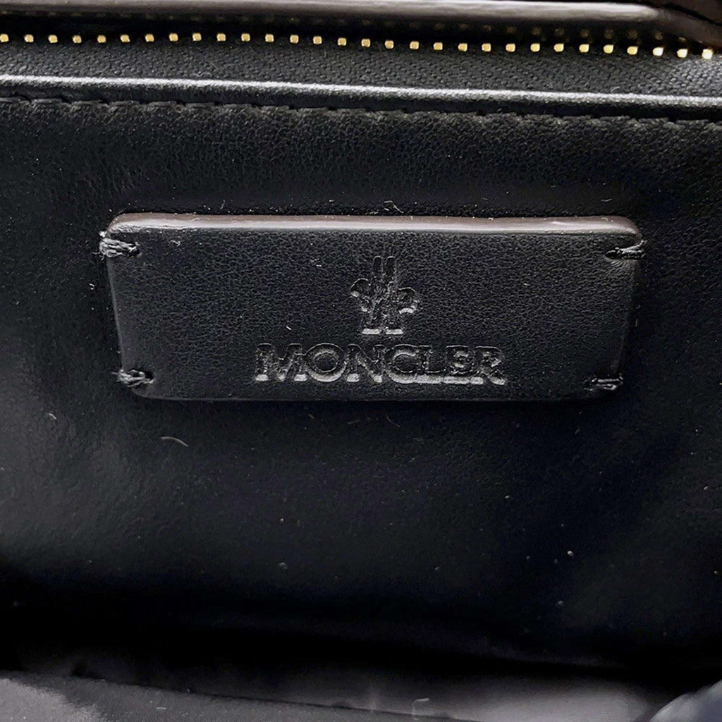 Moncler Puff Small Black Nylon Shoulder Bag