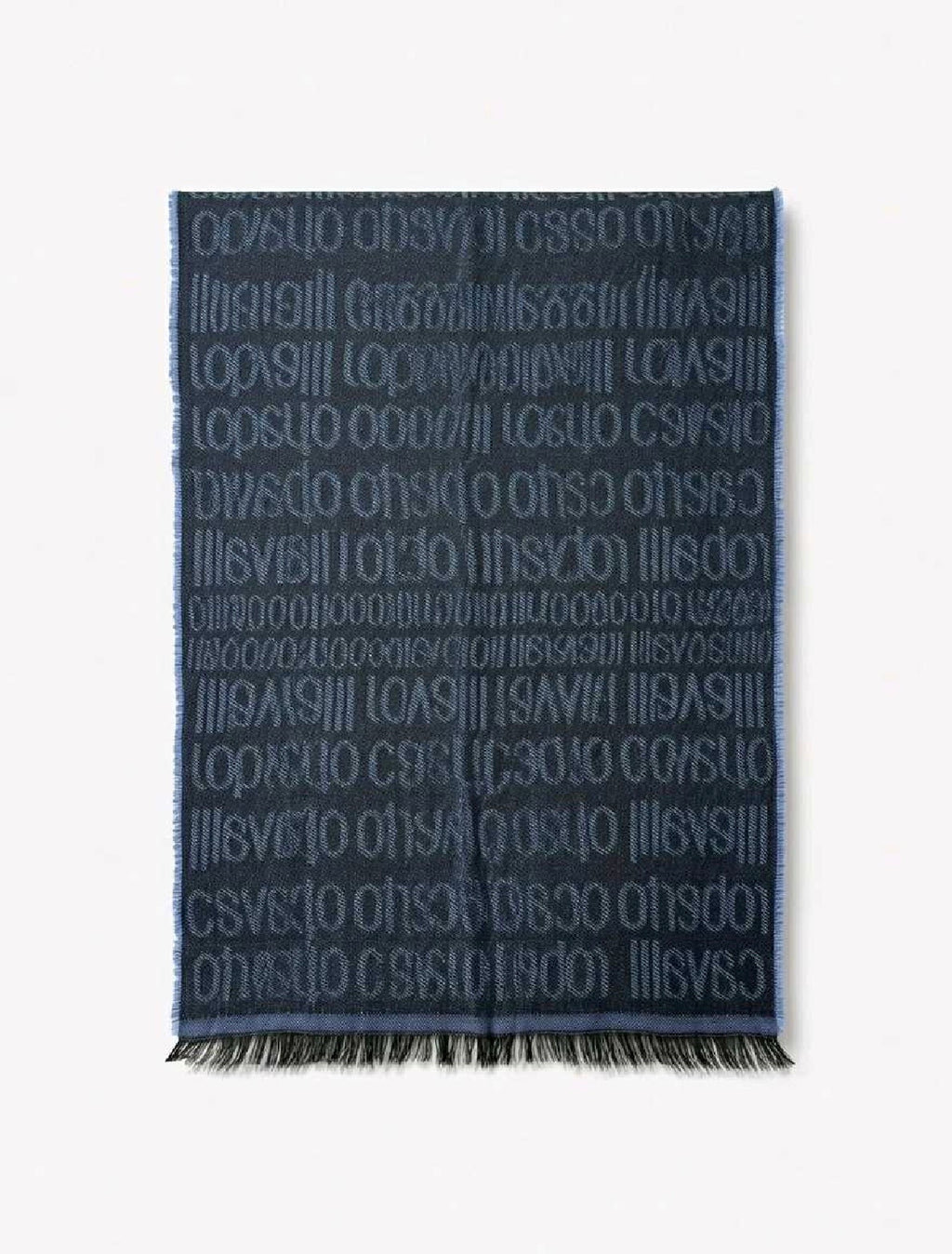 Roberto Cavalli Monogram Woolen Scarve Unisex