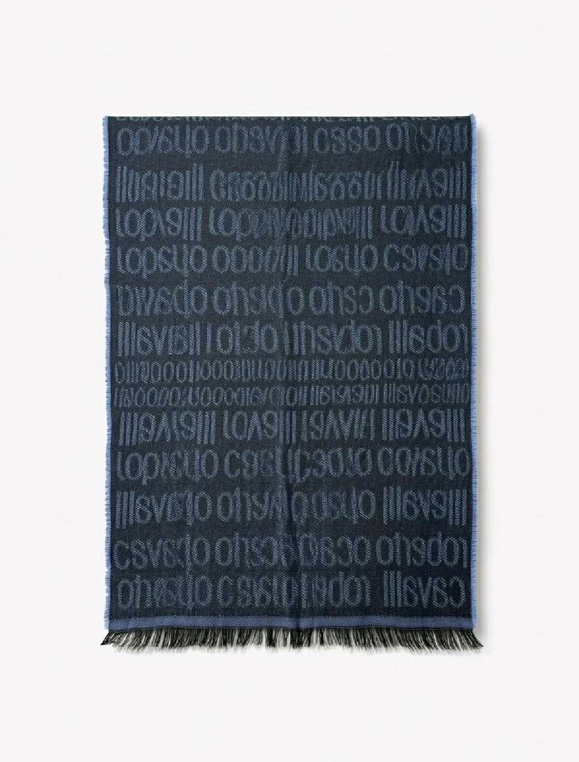 Roberto Cavalli Monogram Woolen Scarve Unisex