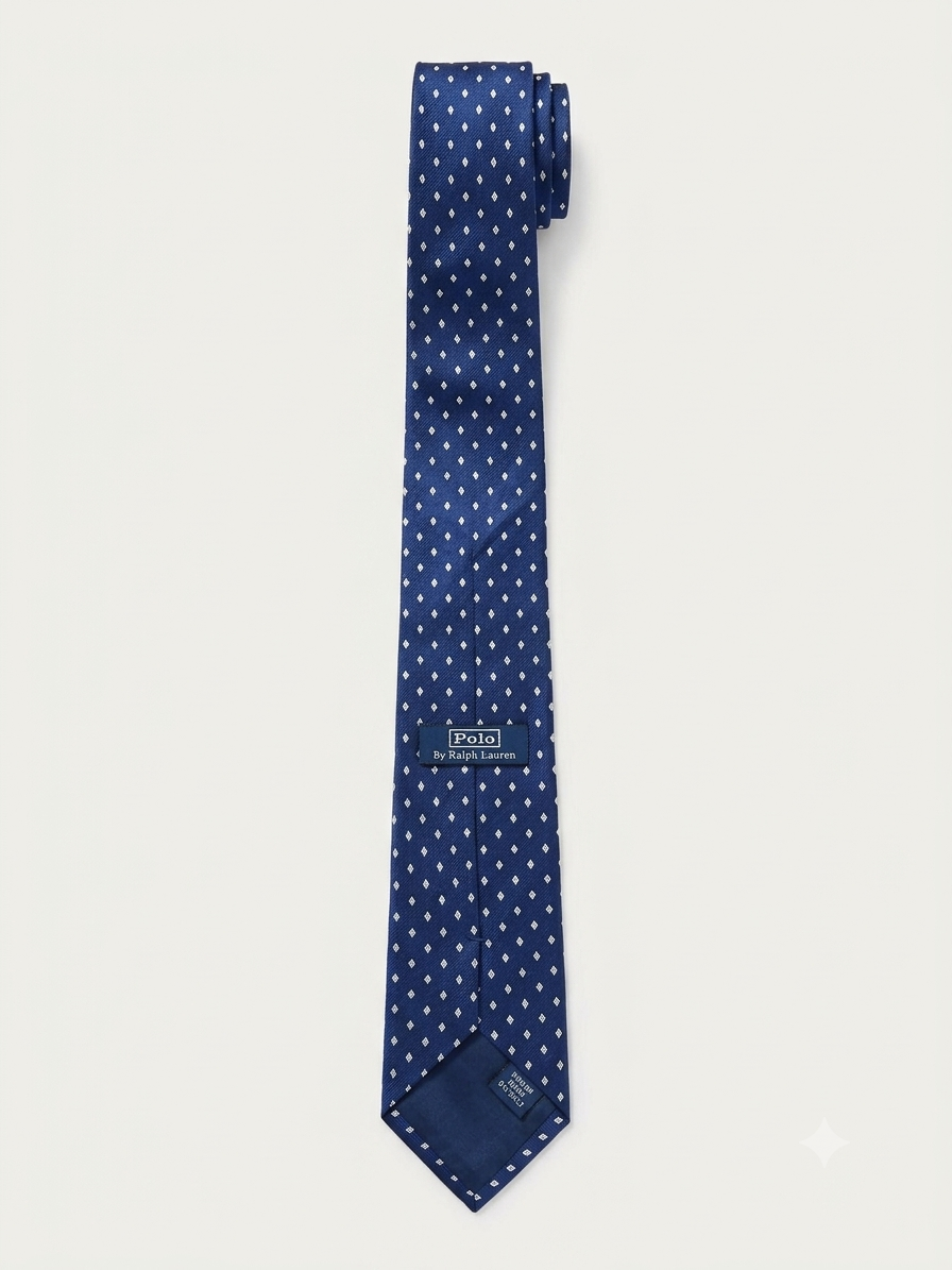 POLO RALPH LAUREN pre-owned Diamond Pattern Tie Men’s