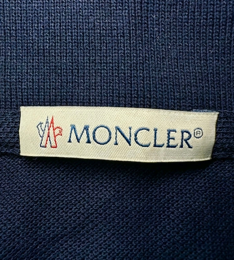 MONCLER Blue Logo Patch Men’s Size M
