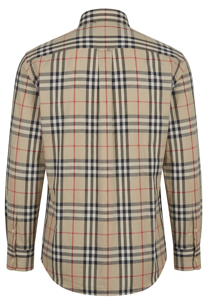 BURBERRY Pre-owned slim fit vintage check shirt men’s