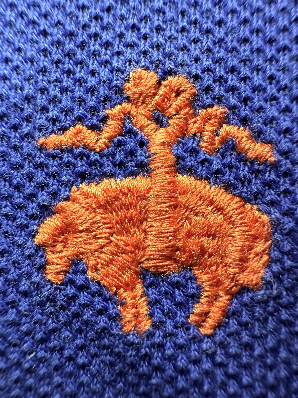Brooks Brothers Golden Fleece Embroidered Piqué Polo Shirt - Royal Blue