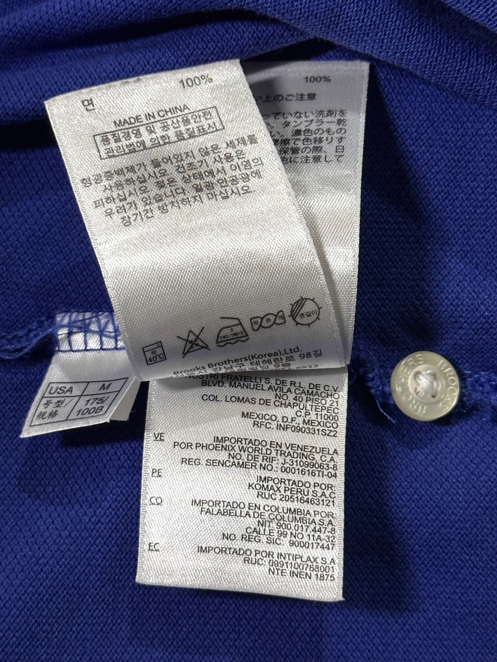 Brooks Brothers Golden Fleece Embroidered Piqué Polo Shirt - Royal Blue