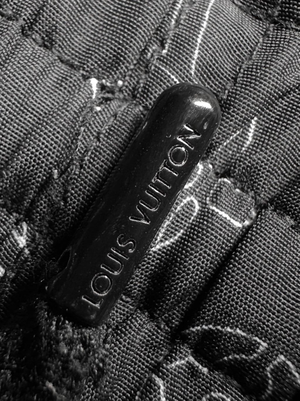 Louis Vuitton All-Over Monogram Printed Swim Shorts - Black Pre-Owned