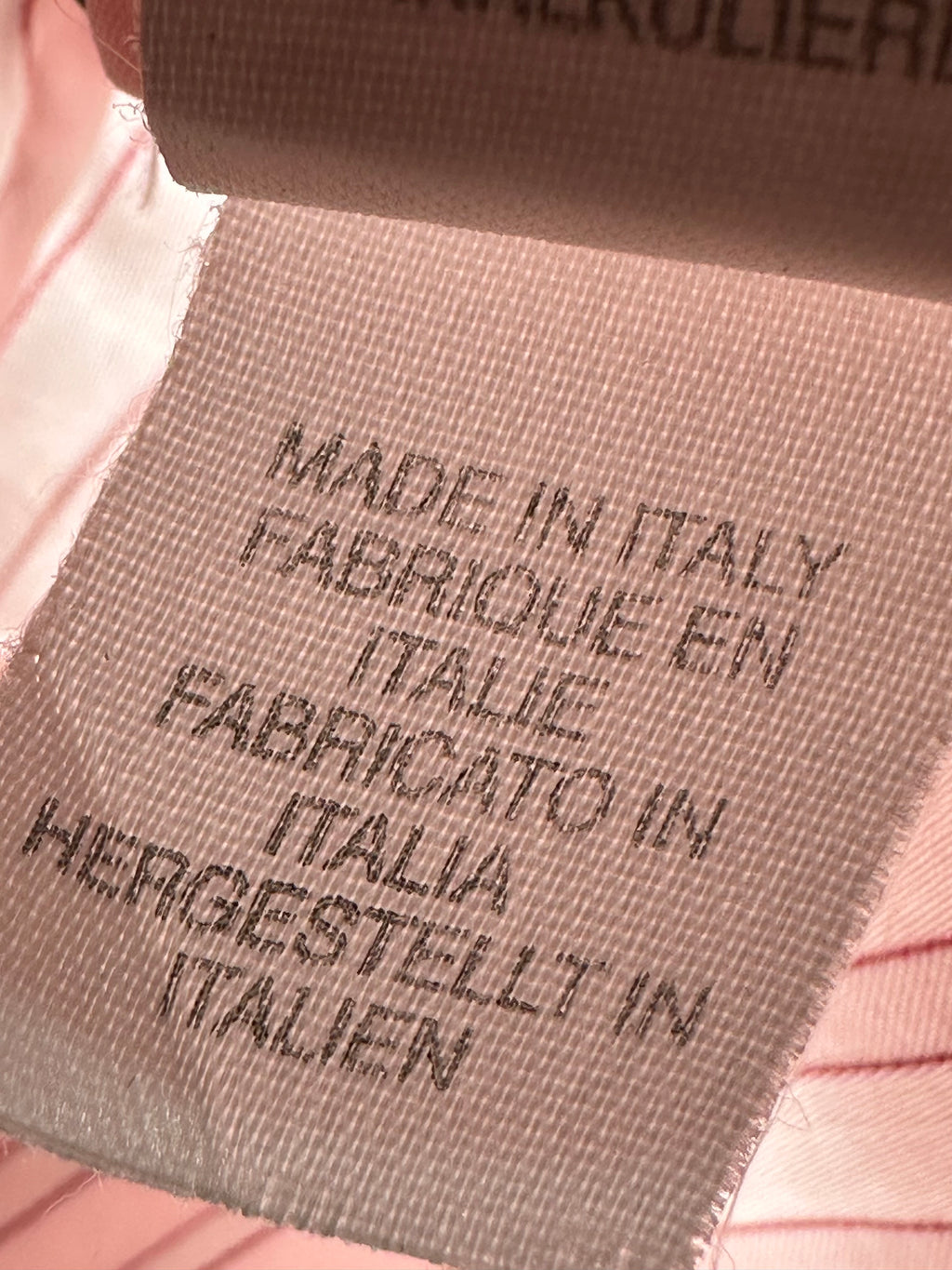Paul Smith London Striped Short-Sleeve Cotton Shirt - Light Pink / Burgundy (Made in Italy) Pre-Owned
