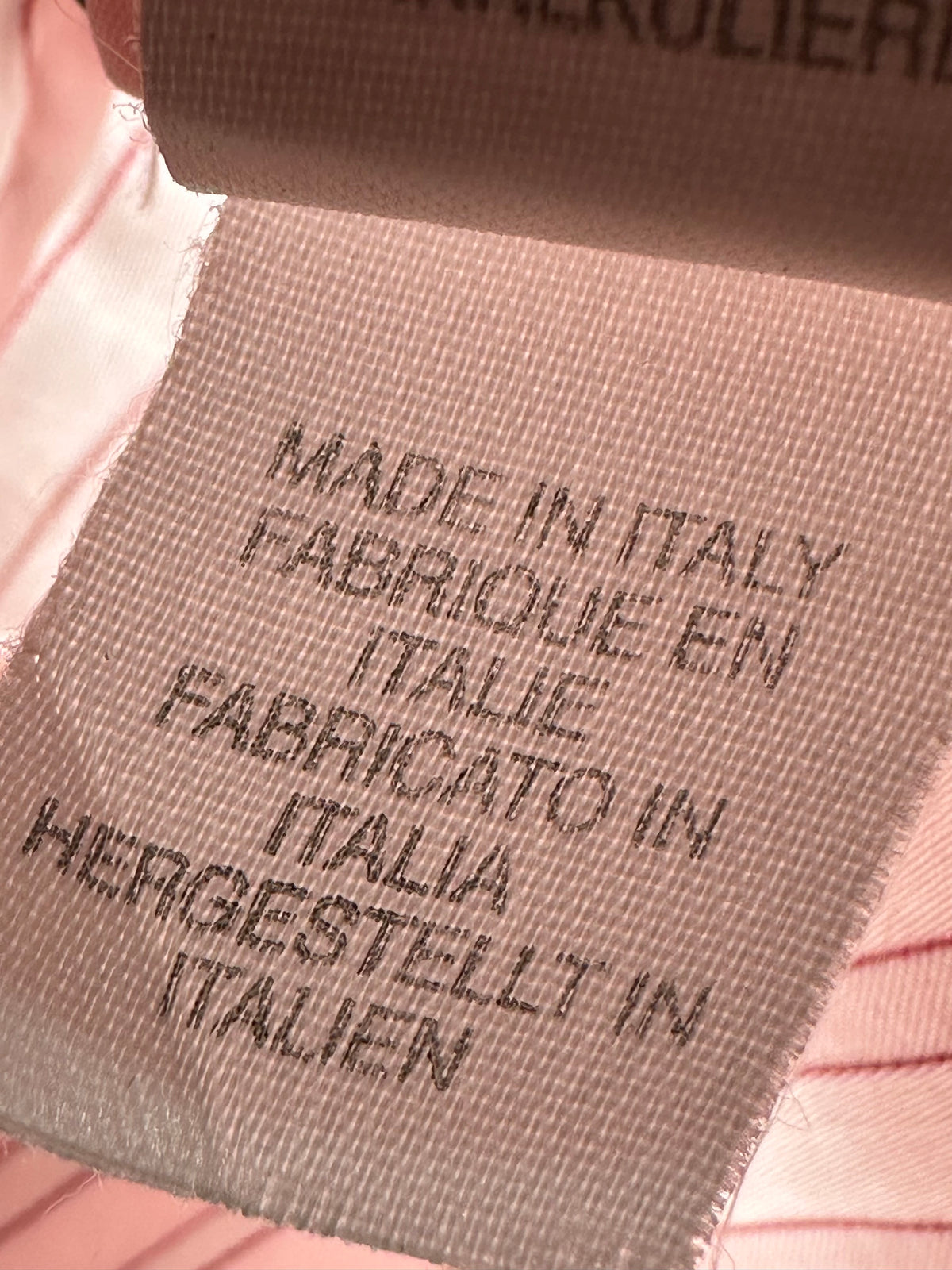 Paul Smith London Striped Short-Sleeve Cotton Shirt - Light Pink / Burgundy (Made in Italy) Pre-Owned